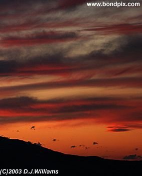 Sunset in Montana