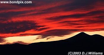 Sunset in Montana