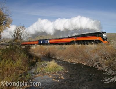 Steam Engine 4449 in Montana