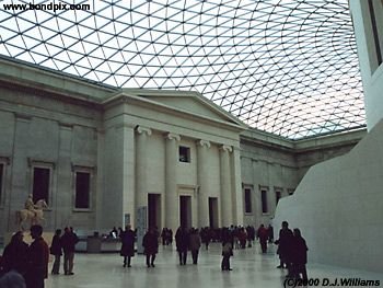 The Great Court in the British Museum in London