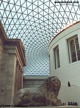 The Great Court in the British Museum in London