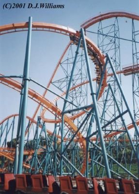 Magic Mountain in California