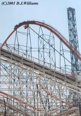 Magic Mountain in California