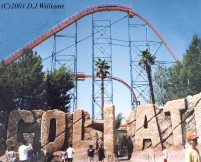 Magic Mountain in California