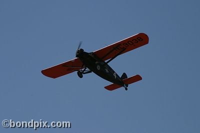 Aircraft at the annual fly in at Pogreba Field, Three Forks, Montana