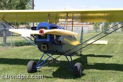 Parasol aircraft at the annual fly in at Pogreba Field, Three Forks, Montana