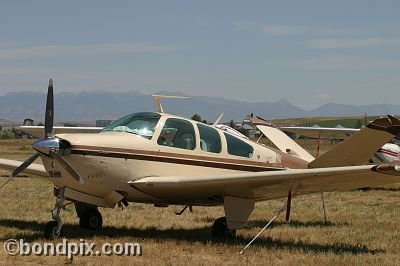 Aircraft at the annual fly in at Pogreba Field, Three Forks, Montana