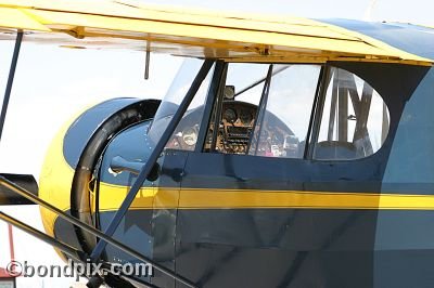 PA12 amphib floatplane aircraft at the annual fly in at Pogreba Field, Three Forks, Montana