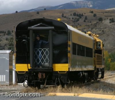 The Copper King Express on RARUS Railway in Anaconda, Montana