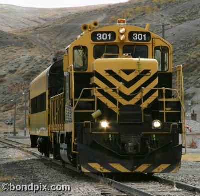 The Copper King Express on RARUS Railway in Anaconda, Montana