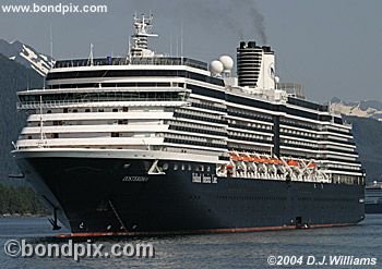 Cruise ship Oosterdam in Alaska