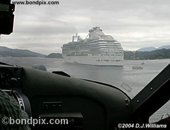 Cruise ship in Alaska