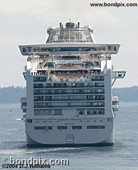 Cruise ship in Alaska