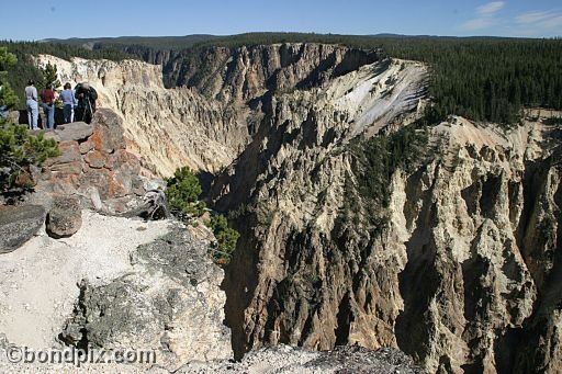 The Grand Canyon of Yellowstone Park