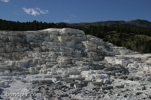 Some of the natural features of Yellowstone Park