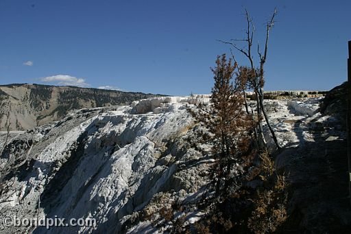 Some of the natural features of Yellowstone Park