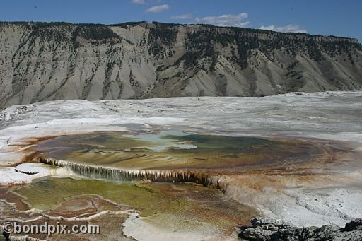 Some of the natural features of Yellowstone Park