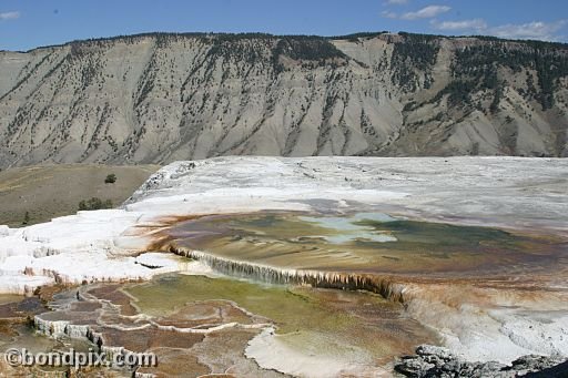 Some of the natural features of Yellowstone Park