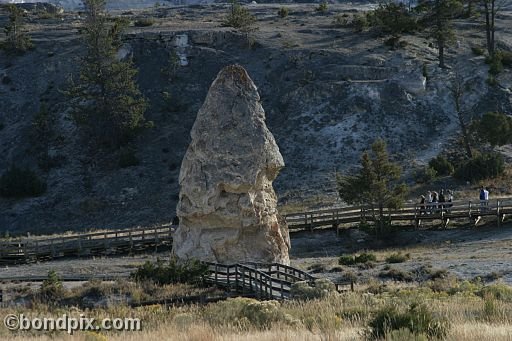 Some of the natural features of Yellowstone Park