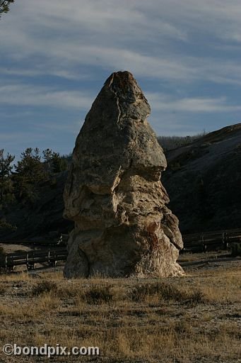 Some of the natural features of Yellowstone Park