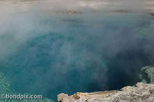 Some of the natural features of Yellowstone Park