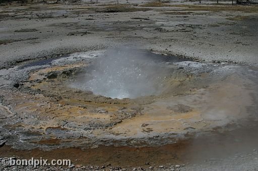 Some of the natural features of Yellowstone Park