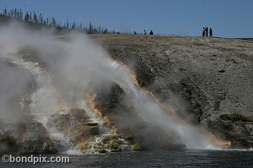 Some of the natural features of Yellowstone Park