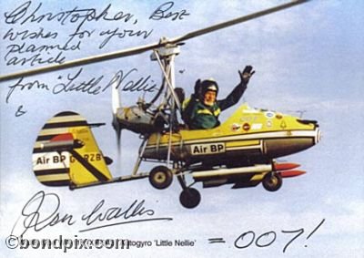 Ken Wallis flying Little Nellie