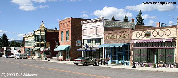 Town of Philpsburg in Montana