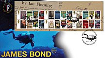 James Bond 007 Royal Mail postage stamp covers