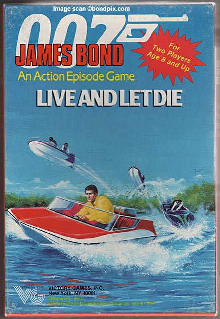 Live And Let Die board game